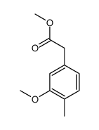 Methyl 2-(3-Methoxy-4-Methylphenyl)acetate结构式