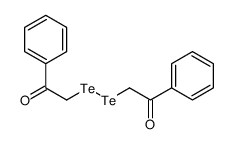 2-(phenacylditellanyl)-1-phenylethanone Structure
