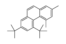 2,4-ditert-butyl-5,7-dimethylphenanthrene Structure