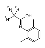 N-(2,6-Dimethylphenyl)acetamide-d3 Structure