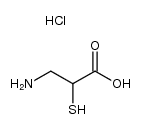 isocysteine hydrochloride结构式