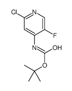 tert-butyl 2-chloro-5-fluoropyridin-4-ylcarbamate picture