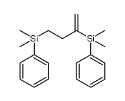 but-3-ene-1,3-diylbis(dimethylphenylsilane) Structure