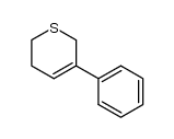 5-phenyl-3,6-dihydro-2H-thiopyran结构式