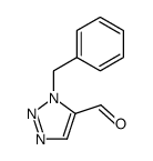 1-benzyl-1,2,3-triazole-5-carbaldehyde Structure