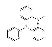 2-diphenylphosphanyl-N-methylaniline Structure