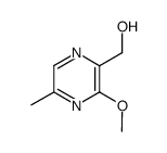 Pyrazinemethanol,3-methoxy-5-methyl- (9CI) structure