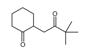 2-(3,3-dimethyl-2-oxobutyl)cyclohexan-1-one Structure