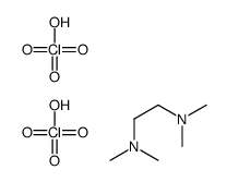 perchloric acid,N,N,N',N'-tetramethylethane-1,2-diamine Structure