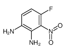 4-fluoro-3-nitrobenzene-1,2-diamine结构式
