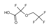 (2,2,2-Trifluoroethoxy)difluoroacetic acid Structure