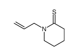 2-Piperidinethione,1-(2-propenyl)- (9CI) Structure