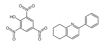 2-phenyl-5,6,7,8-tetrahydroquinoline,2,4,6-trinitrophenol Structure