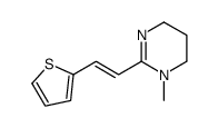 1-methyl-2-(2-thiophen-2-ylethenyl)-5,6-dihydro-4H-pyrimidine Structure