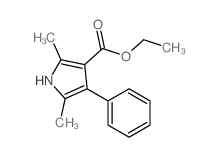 1H-Pyrrole-3-carboxylicacid, 2,5-dimethyl-4-phenyl-, ethyl ester picture