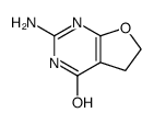 2-amino-5,6-dihydro-3H-furo[2,3-d]pyrimidin-4-one Structure