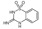 1,1-dioxo-4H-1λ6,2,4-benzothiadiazin-3-amine Structure