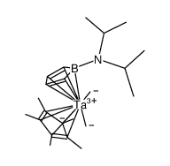 (C5Me5)[C4H4BN(i-Pr)2]TaMe2结构式