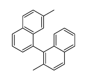2-methyl-1-(7-methylnaphthalen-1-yl)naphthalene Structure