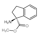 1H-Indene-1-carboxylicacid,1-amino-2,3-dihydro-,methylester,(S)-(9CI) picture