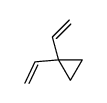 Cyclopropane, 1,1-diethenyl-结构式