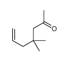 4,4-dimethylhept-6-en-2-one Structure