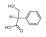 (R)-2-Phenyl-3-hydroxypropionic acid Structure