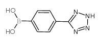 4-(2H-5-四唑)-苯硼酸结构式