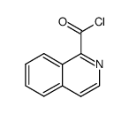 1-isoquinolinecarbonyl chloride结构式