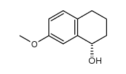 (+)-(S)-7-Methoxy-1-tetralol结构式