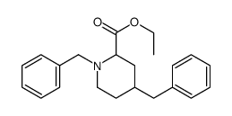 ethyl 1,4-dibenzylpiperidine-2-carboxylate结构式