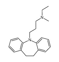 3-(10,11-dihydro-5H-dibenzo[b,f]azepin-5-yl)-N-ethyl-N-methylpropan-1-amine Structure