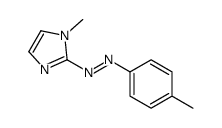(1-methylimidazol-2-yl)-(4-methylphenyl)diazene Structure