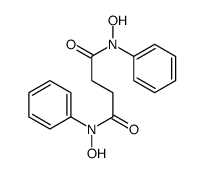 N,N'-dihydroxy-N,N'-diphenylbutanediamide Structure