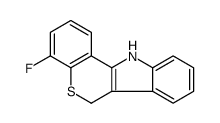 4-fluoro-6,11-dihydrothiochromeno[4,3-b]indole Structure