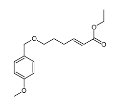 ethyl 6-((4-methoxybenzyl)oxy)hex-2-enoate Structure