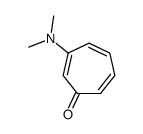 3-(dimethylamino)cyclohepta-2,4,6-trien-1-one Structure