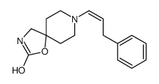 8-(3-Phenyl-1-propenyl)-1-oxa-3,8-diazaspiro[4.5]decan-2-one structure