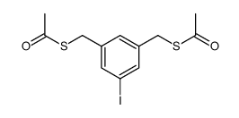3,5-bis(acetylsulfanyl)iodobenzene Structure