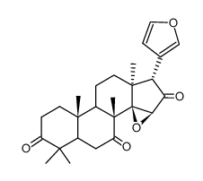 (13α,17α)-14β,15β:21,23-Diepoxy-4,4,8-trimethyl-24-nor-5α-chola-20,22-diene-3,7,16-trione picture