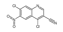 3-Quinolinecarbonitrile, 4,7-dichloro-6-nitro- picture
