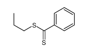 Dithiobenzoic acid propyl ester structure