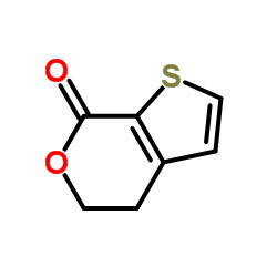 4,5-Dihydro-thieno[2,3-o]pyran-7,-one Structure