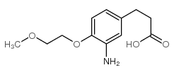 3-[3-amino-4-(2-methoxyethoxy)phenyl]propanoic acid picture