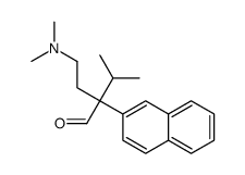 α-[2-(Dimethylamino)ethyl]-α-isopropyl-2-naphthaleneacetaldehyde structure