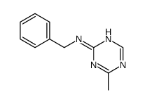 N-benzyl-4-methyl-1,3,5-triazin-2-amine结构式