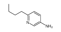 6-丁基-3-吡啶胺结构式