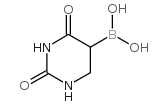 2,4-二氧代六氢嘧啶-5-基硼酸结构式