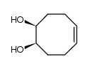 (1R*,2S*)-cyclooct-5-ene-1,2-diol Structure