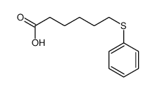 6-phenylsulfanylhexanoic acid Structure